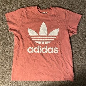 Salmon pink ADIDAS tee